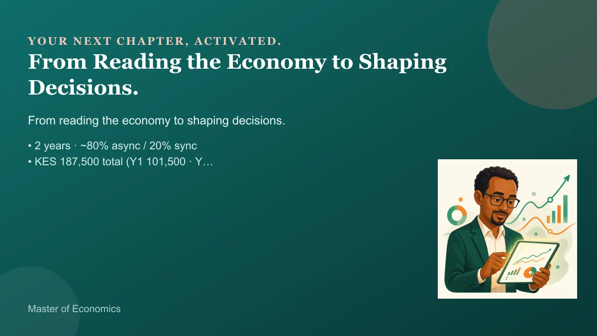 Master of Economics — 16:9 Open Graph card
